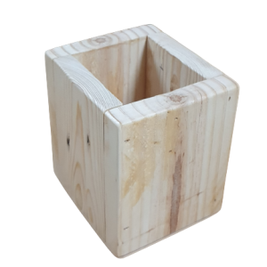 Lapicero de madera reciclada